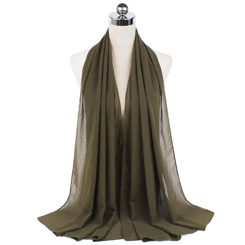 Foulard Mousseline Jersey – présentation du modèle, vue 9