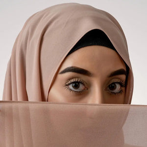 Foulard Mousseline Instantane – détail du tissu et des finitions