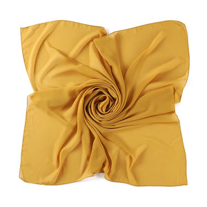 Hijab Carré Mousseline 110 × 110 cm – vue 13