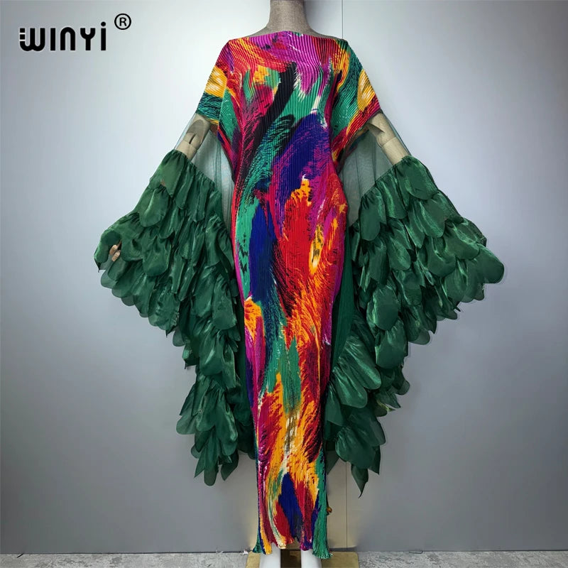 Kaftan Plissé WINYI Pour Femme – vue principale