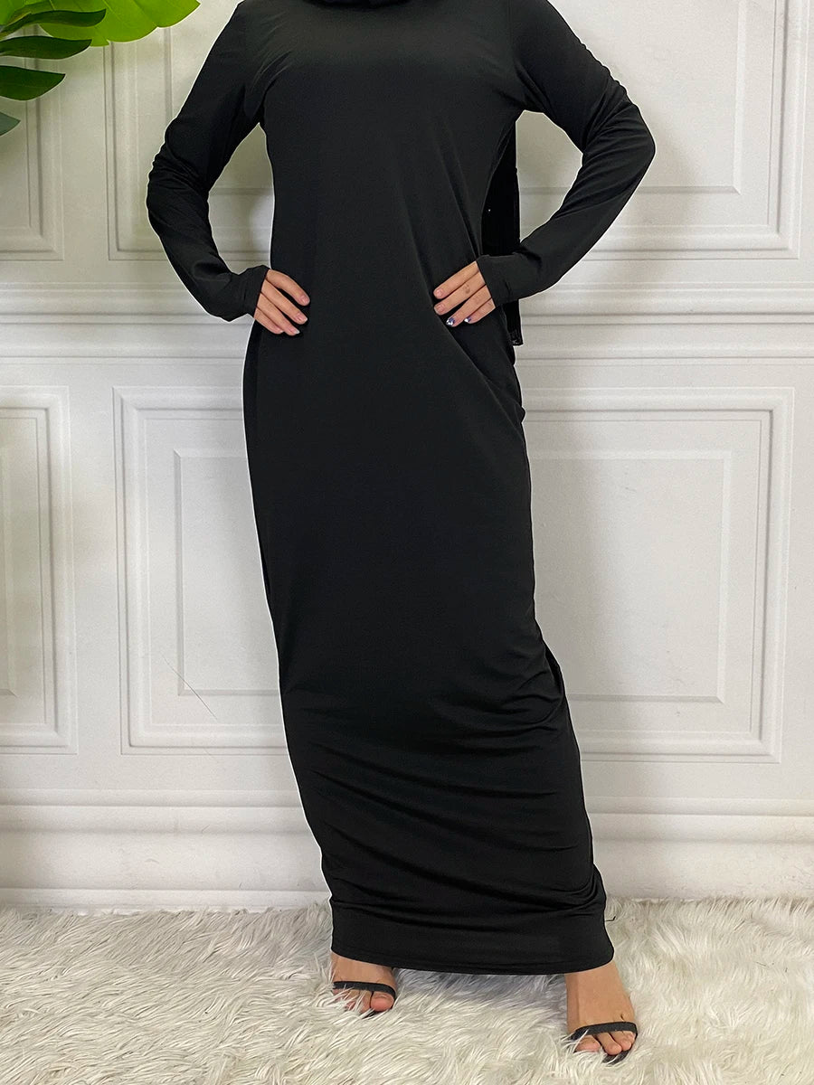 Robe Kaftan Nouvelle Collection – détail du tissu et des finitions