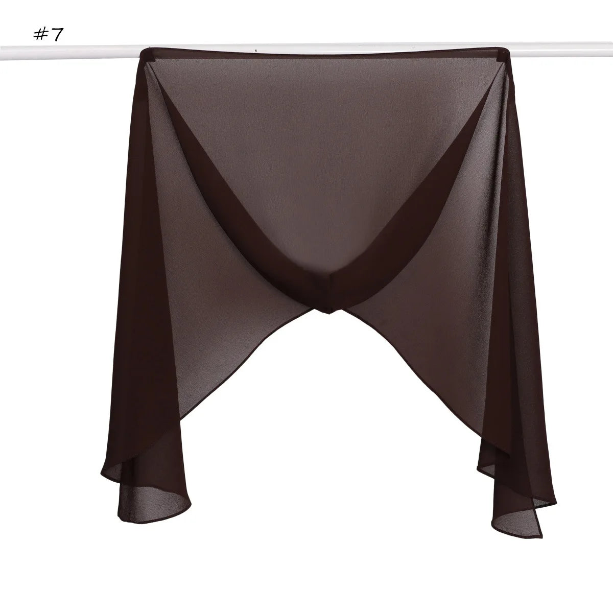 Hijab Mousseline Magnétique Pour Femme – présentation du modèle, vue 14