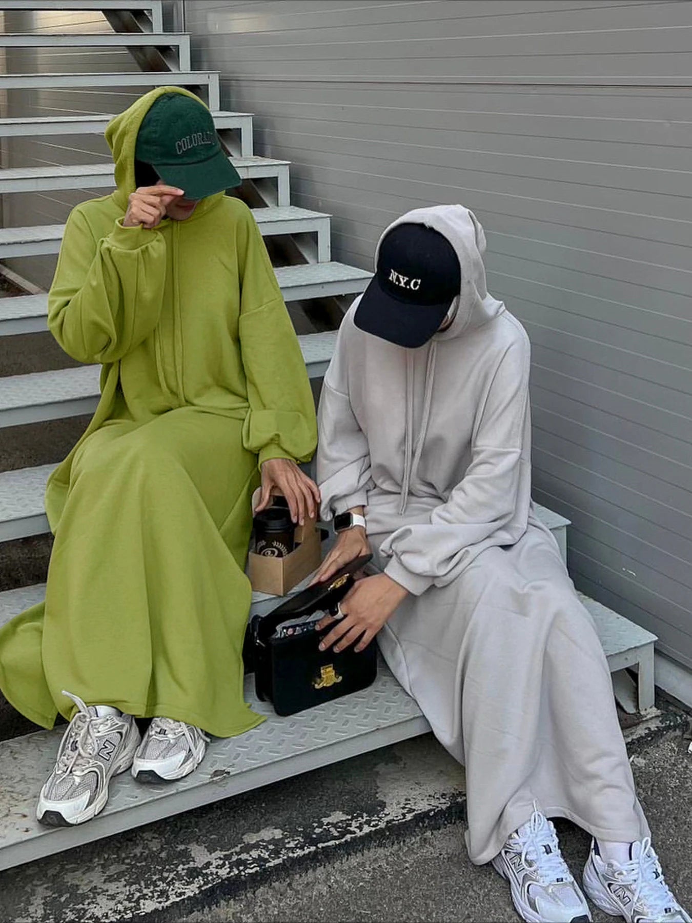 Robe Capuche Saoudienne – présentation du modèle, vue 5