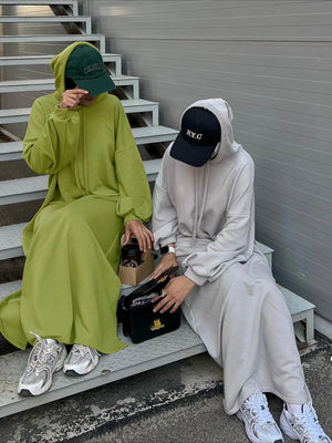 Robe Capuche Saoudienne – présentation du modèle, vue 5