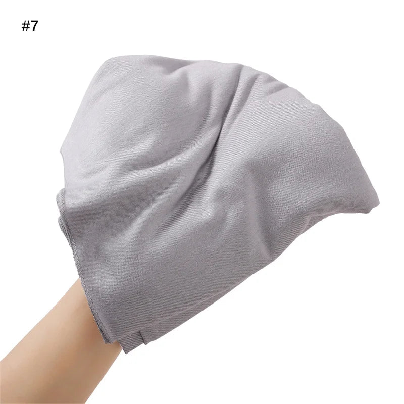 Écharpe Jersey Coton Grande Taille – présentation du modèle, vue 12