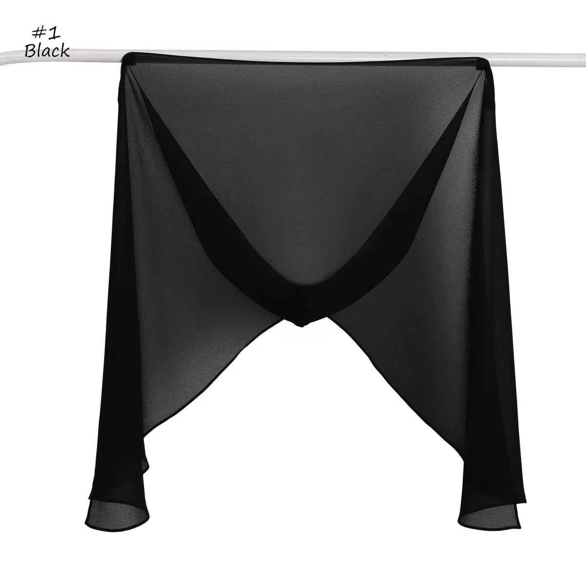 Hijab Mousseline Magnétique Pour Femme – présentation du modèle, vue 8