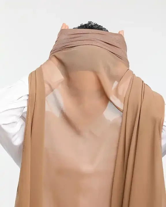 Hijab Instantané Sans Épingle Pour Femme – vue 2