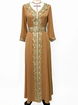 Robe de Soirée Dentelle Pour Femme – présentation du modèle, vue 6