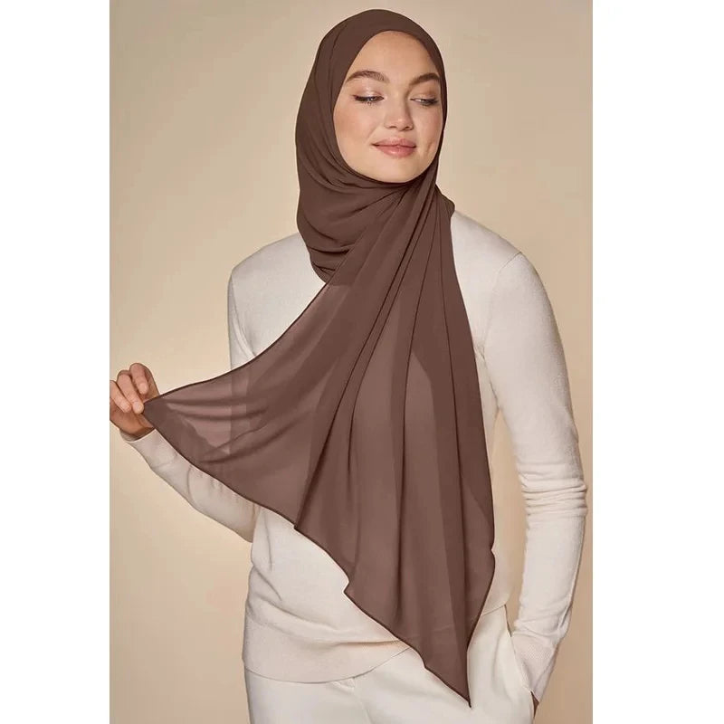 Foulard Mousseline Jersey – présentation du modèle, vue 4