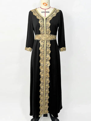 Robe de Soirée Dentelle Pour Femme – présentation du modèle, vue 9