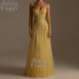 Robe Orientale Saoudienne Pailletée Zahara – vue principale