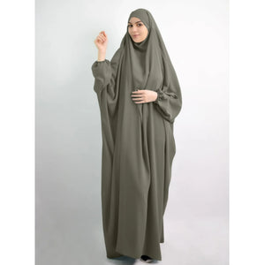 Abaya Moyen-Orient Essentielle – détail de la coupe