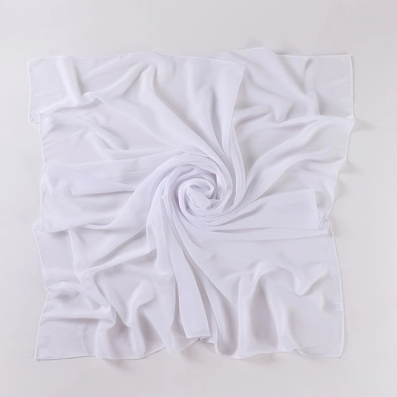 Hijab Carré Mousseline 110 × 110 cm – vue 8