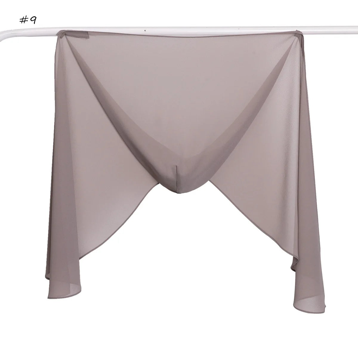 Hijab Mousseline Magnétique Pour Femme – présentation du modèle, vue 13