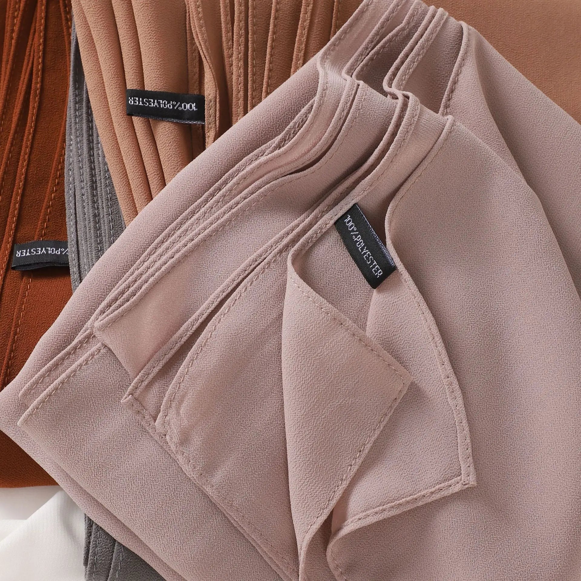 Hijab Mousseline Rétro Pour Femme – vue principale