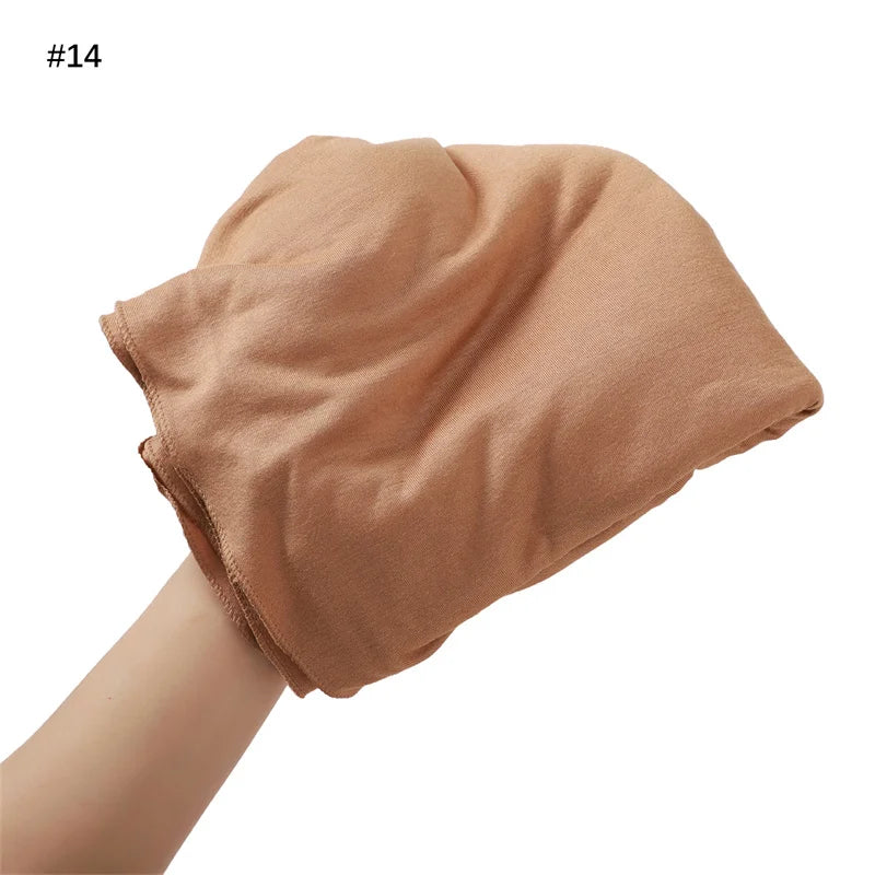 Écharpe Jersey Coton Grande Taille – présentation du modèle, vue 17