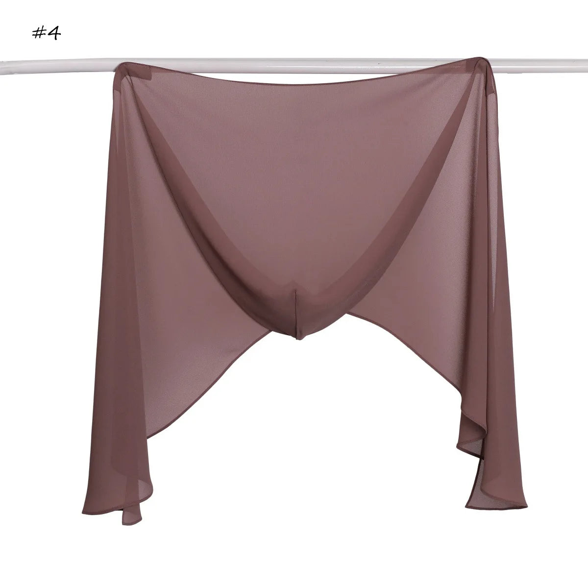 Hijab Mousseline Magnétique Pour Femme – présentation du modèle, vue 7