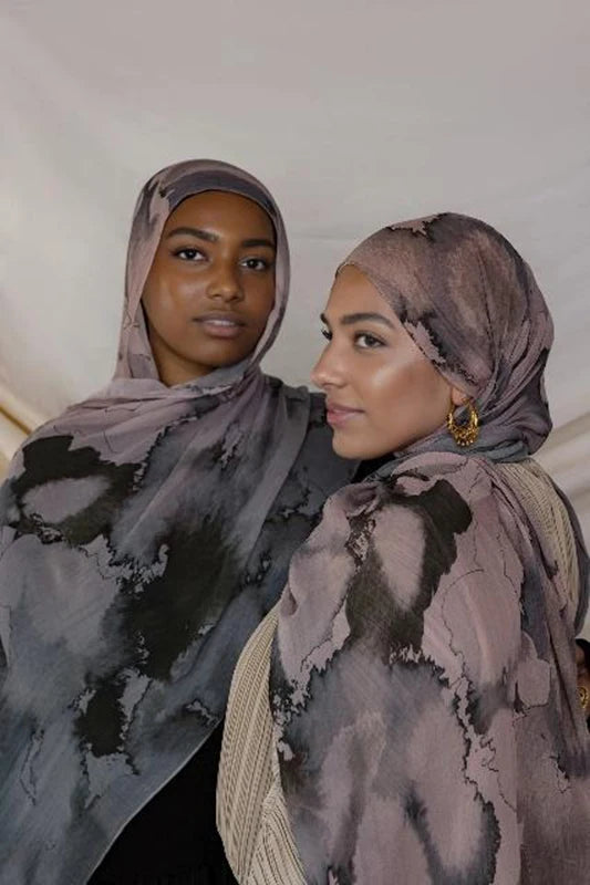 Hijab Léopard Bohème – présentation du modèle, vue 15