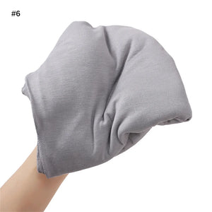 Écharpe Jersey Coton Grande Taille – présentation du modèle, vue 10