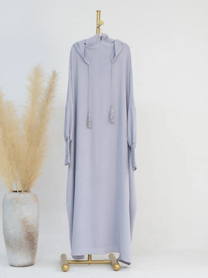 Abaya à Capuche Décontractée Pour Femme – vue 14