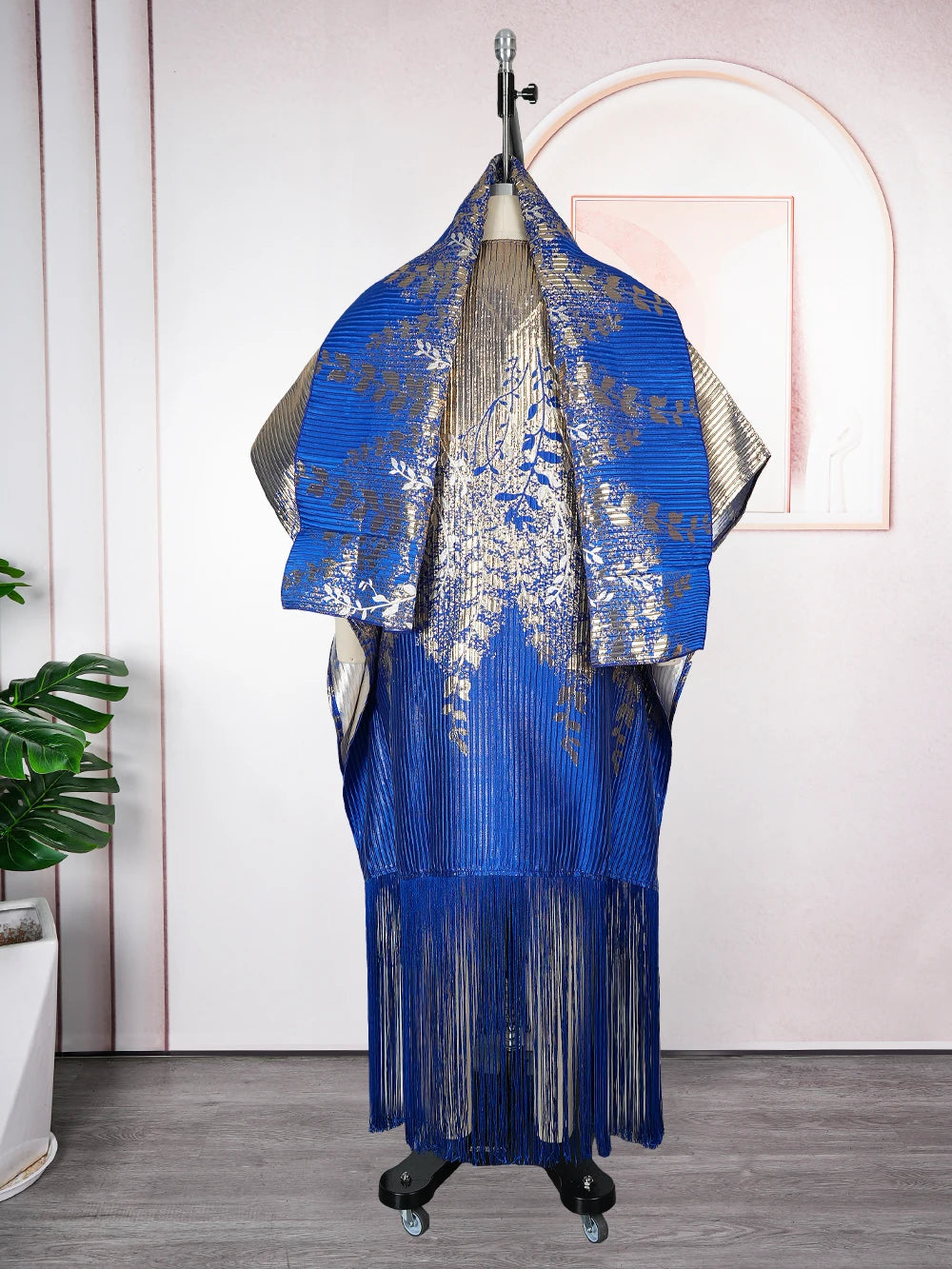 Abaya Africaine Ankara Longue Pour Femme – vue produit 4 – Maison Layina