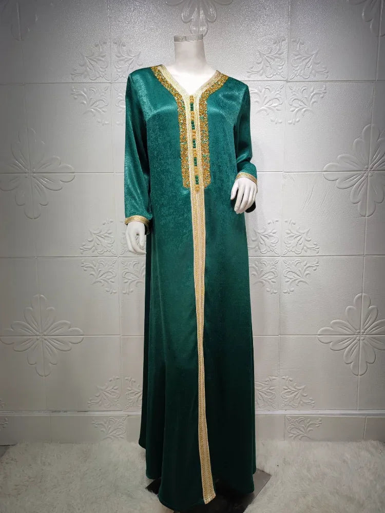 Abaya Dubai Élégante Pour Femme – vue produit 4