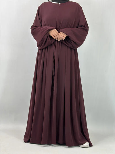 Abaya Kaftan Luxe Femme Musulmane – vue du modèle, image 4