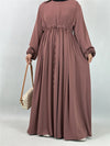 Abaya Kaftan Luxe Femme Musulmane – vue du modèle, image 5