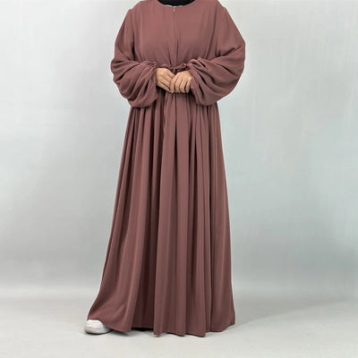 Abaya Kaftan Luxe Femme Musulmane – vue du modèle, image 7