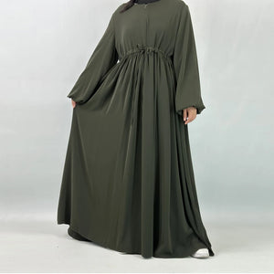 Abaya Kaftan Luxe Femme Musulmane – présentation du modèle, vue 12