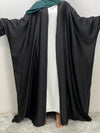 Abaya Kimono Diamants Pour Femme – vue du modèle, image 9