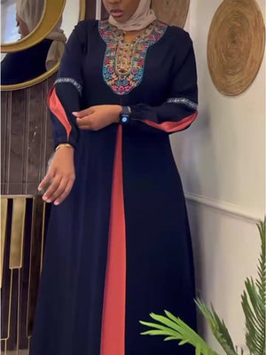 Abaya Kimono Dubaï Djellaba Pour Femme – vue produit 1 – Maison Layina