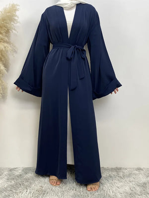 Abaya Kimono Ouverte Pour Femme – présentation du modèle, vue 7