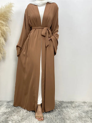 Abaya Kimono Ouverte Pour Femme – présentation du modèle, vue 14