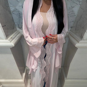 Abaya Longue Ouverte Cardigan – vue principale