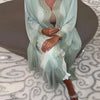 Abaya Longue Ouverte Cardigan – vue du modèle, image 4