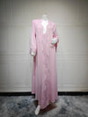 Abaya Longue Ouverte Cardigan – vue du modèle, image 6