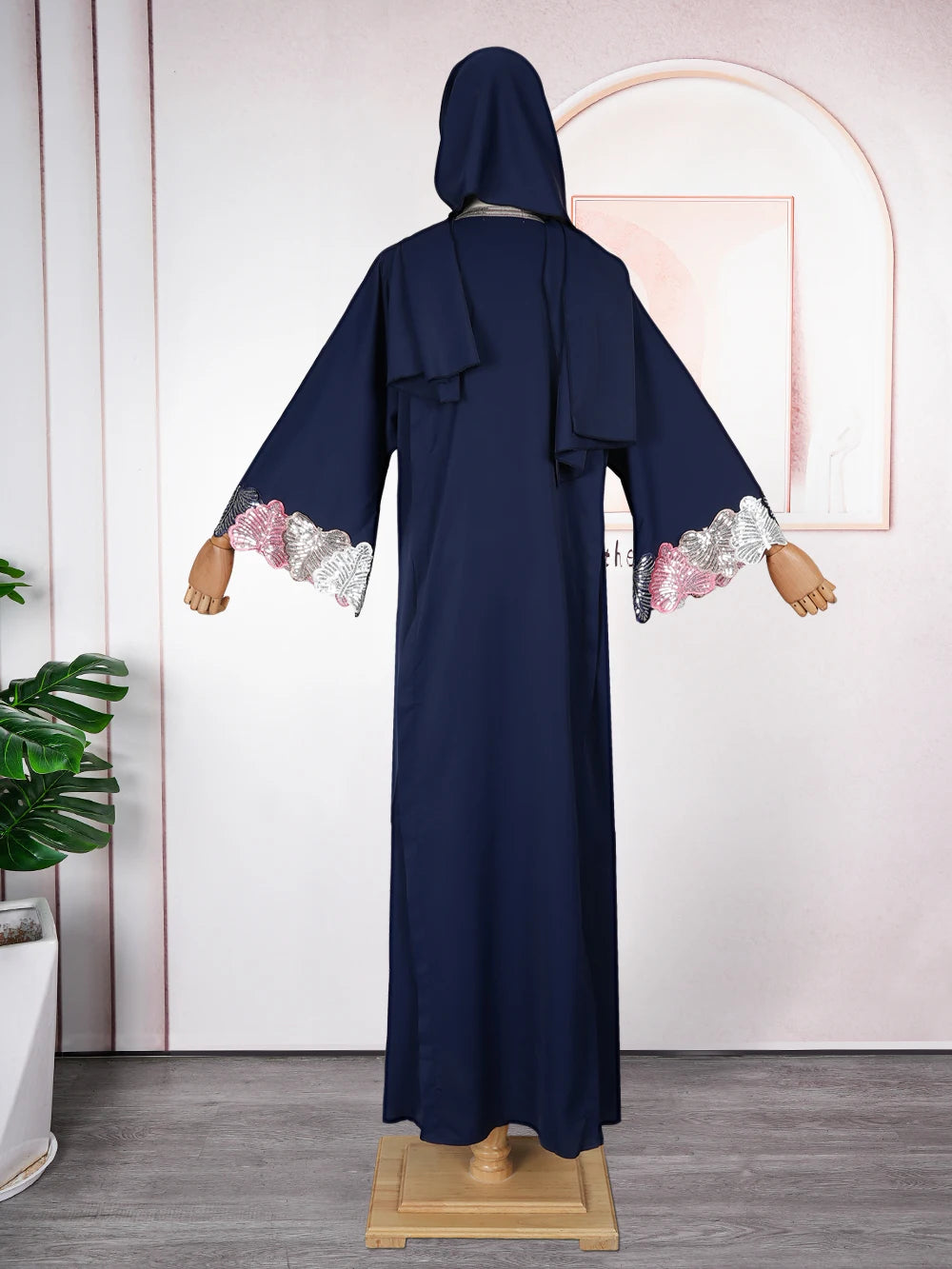 Abaya luxe boubou djellaba pour femme – tissu et finitions – Maison Layina