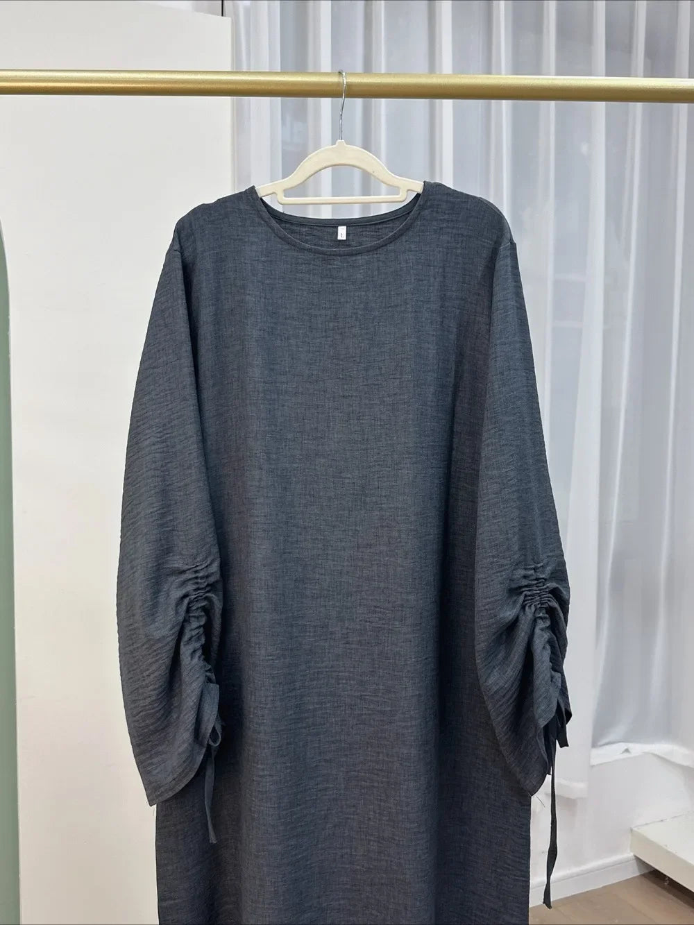 Abaya Marocaine Manches Nouées – vue produit 10