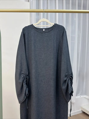 Abaya Marocaine Manches Nouées – vue produit 10