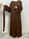 Abaya Nida Chaîne Cristal Pour Femme – vue du modèle, image 9
