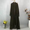 Abaya Ouverte Mousseline Kimono – vue du modèle, image 7