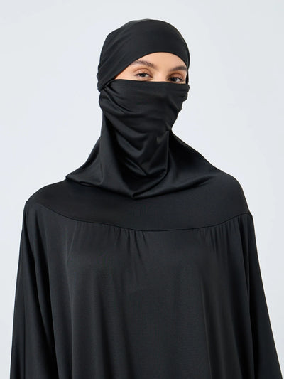 Abaya de Prière avec Hijab Pour Femme – coupe longue et finitions élégantes – Maison Layina
