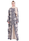 Abaya Ramadan Sequins Polyester – vue du modèle, image 10