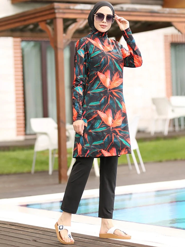 Burkini Femme Grande Taille 3 ou 4 Pièces – vue produit 8