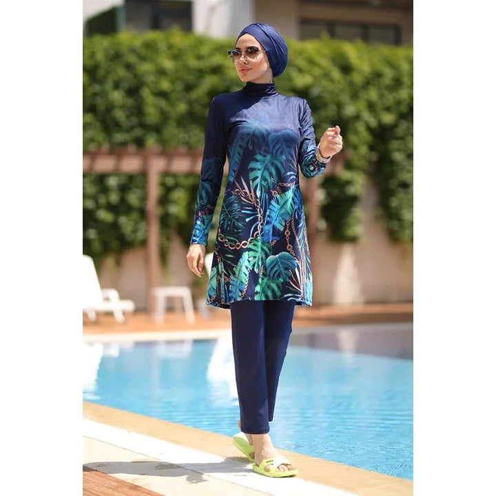 Burkini Femme Grande Taille 3 ou 4 Pièces – vue produit 12