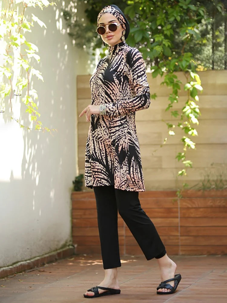 Burkini Femme Grande Taille 3 ou 4 Pièces – vue produit 14