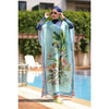 Burkini Grande Taille Tropical Turquoise 3 ou 4 Pièces – 4 pièces