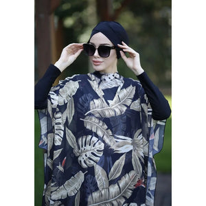 Burkini Imprimé 4 Pièces Grande Taille – vue produit 13