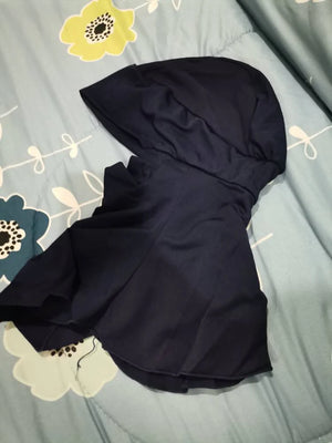 Burkini sport grande taille 3 pièces – vue de détail 4